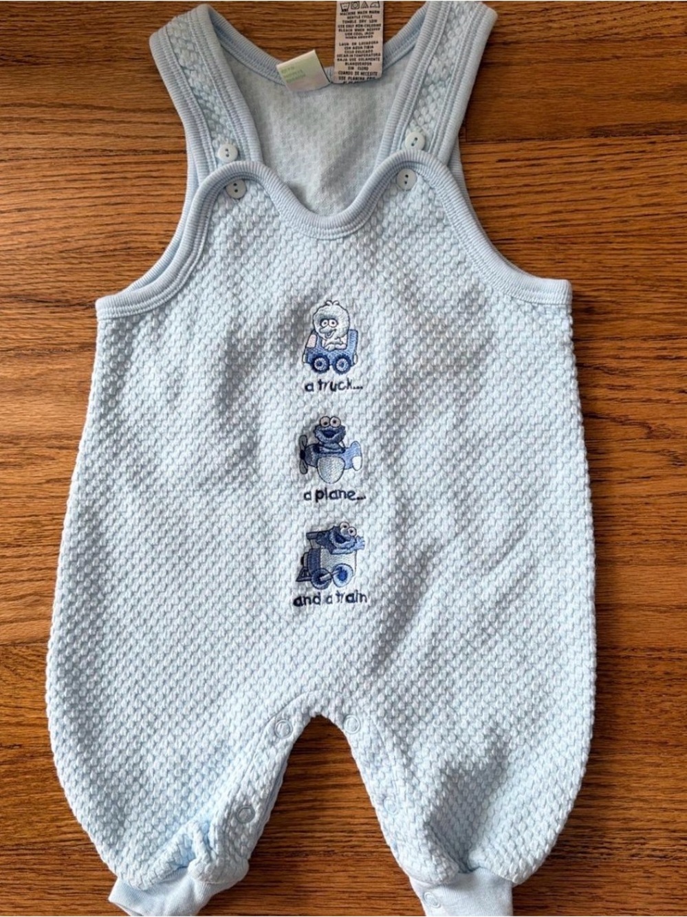 Vintage Sesame Street Baby Romper